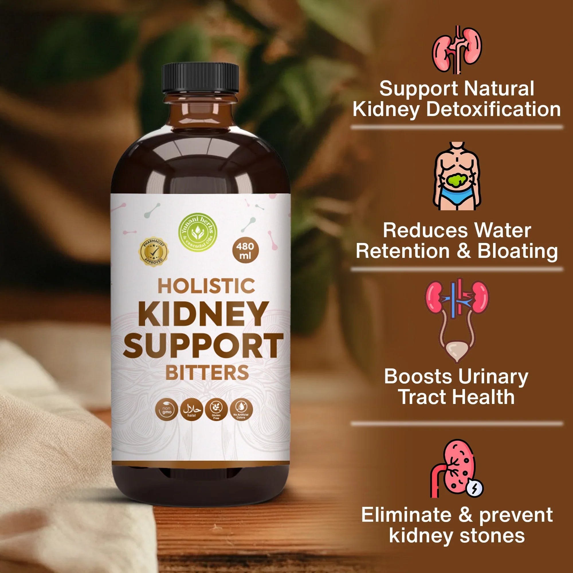 Holistic Kidney support Bitters