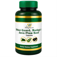 Bitter Gourd, Moringa & Java Plum Seed Capsules