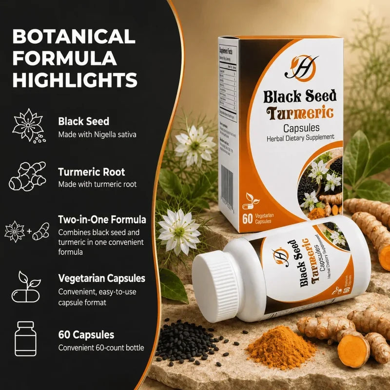 Black Seed & Turmeric Capsules
