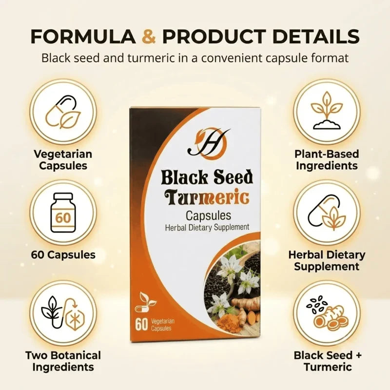 Black Seed & Turmeric Capsules