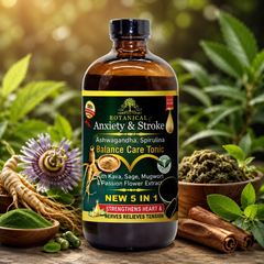 Organic Anxiety & Stroke Balance Care Tonic - 16oz