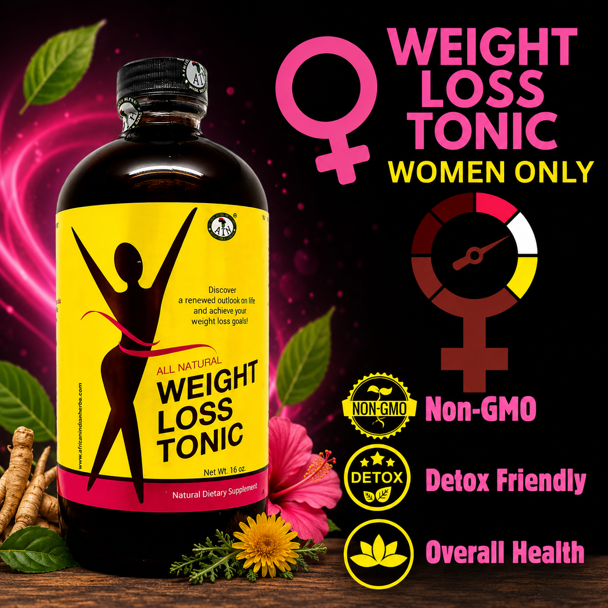 Women Weight Loss Tonic 16oz