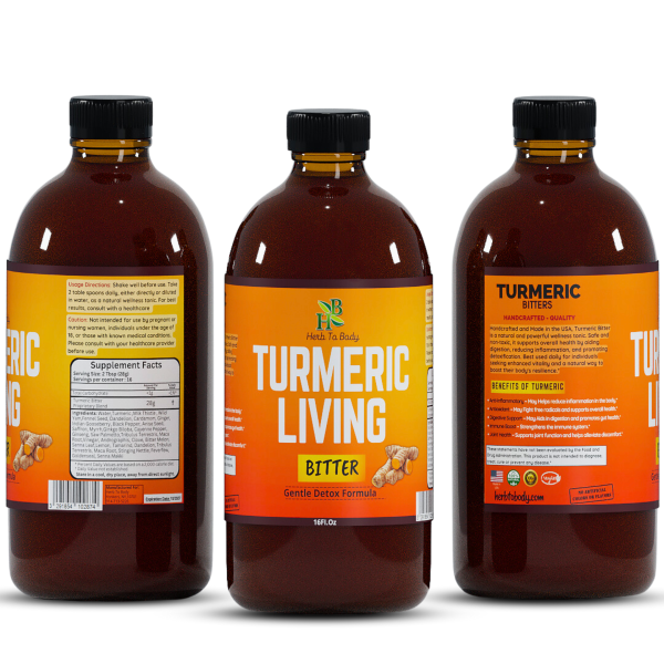 Turmeric Living Bitter 16oz