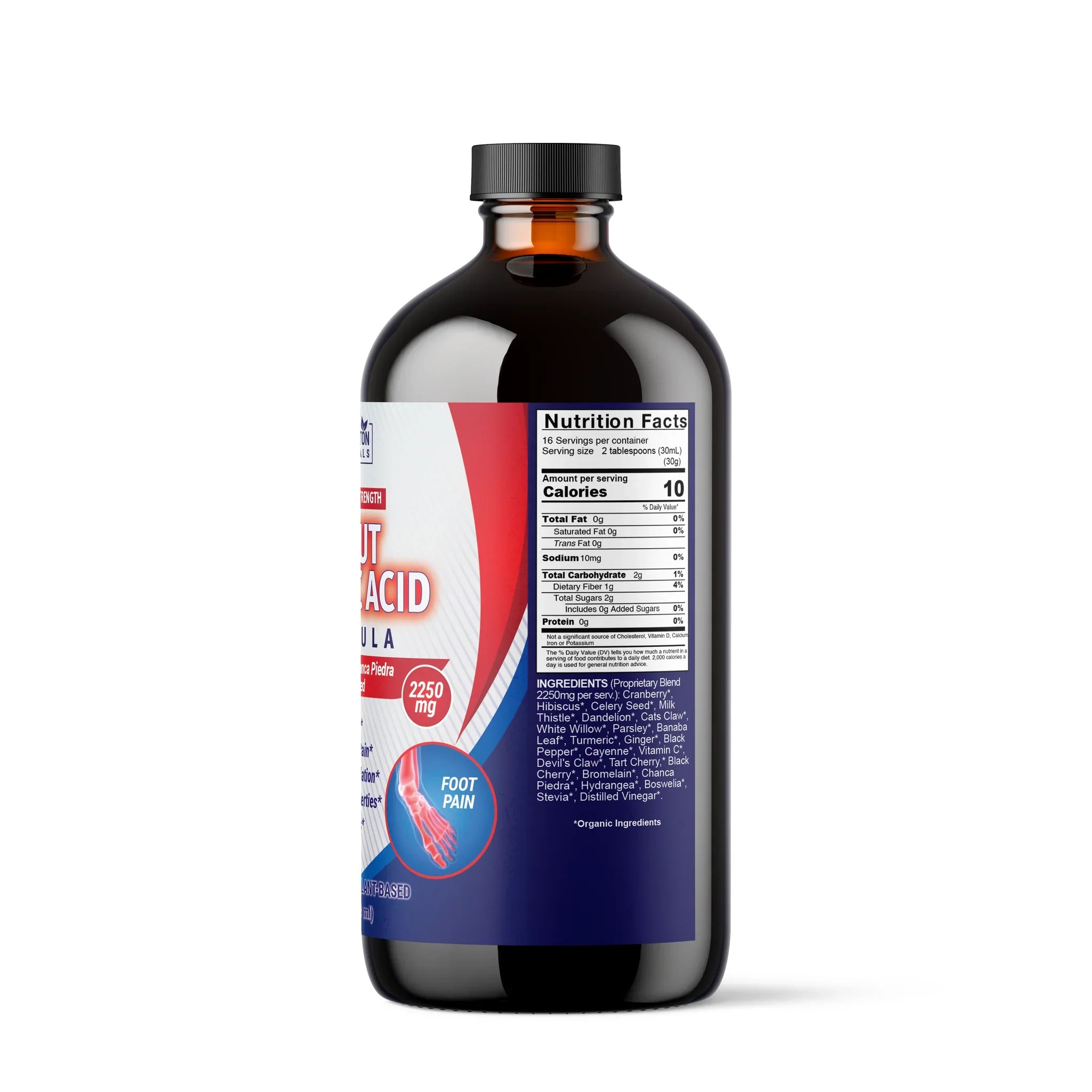 GOUT & URIC ACID FORMULA - 16oz