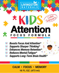 Kids Attention / Focus Formula - 16oz