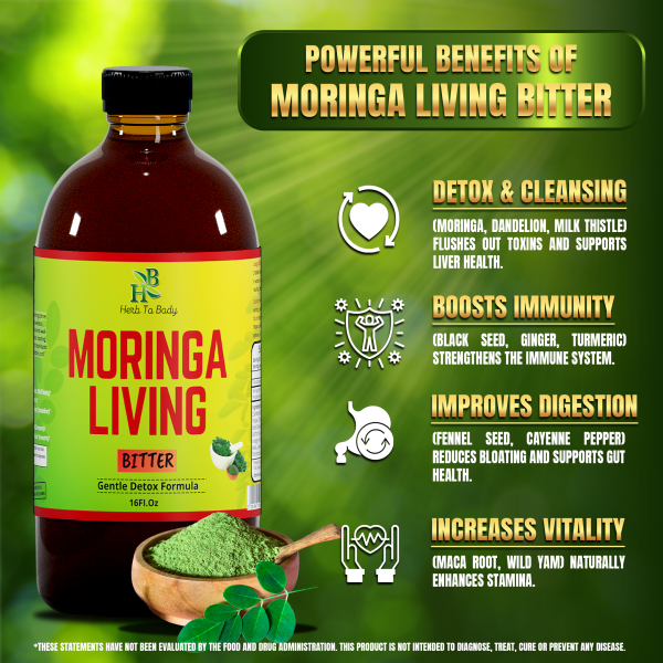 Moringa Living Bitter 16oz