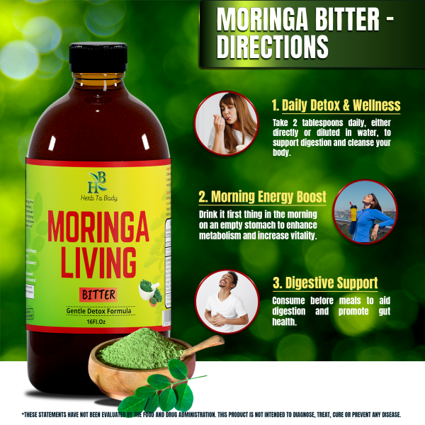 Moringa Living Bitter 16oz