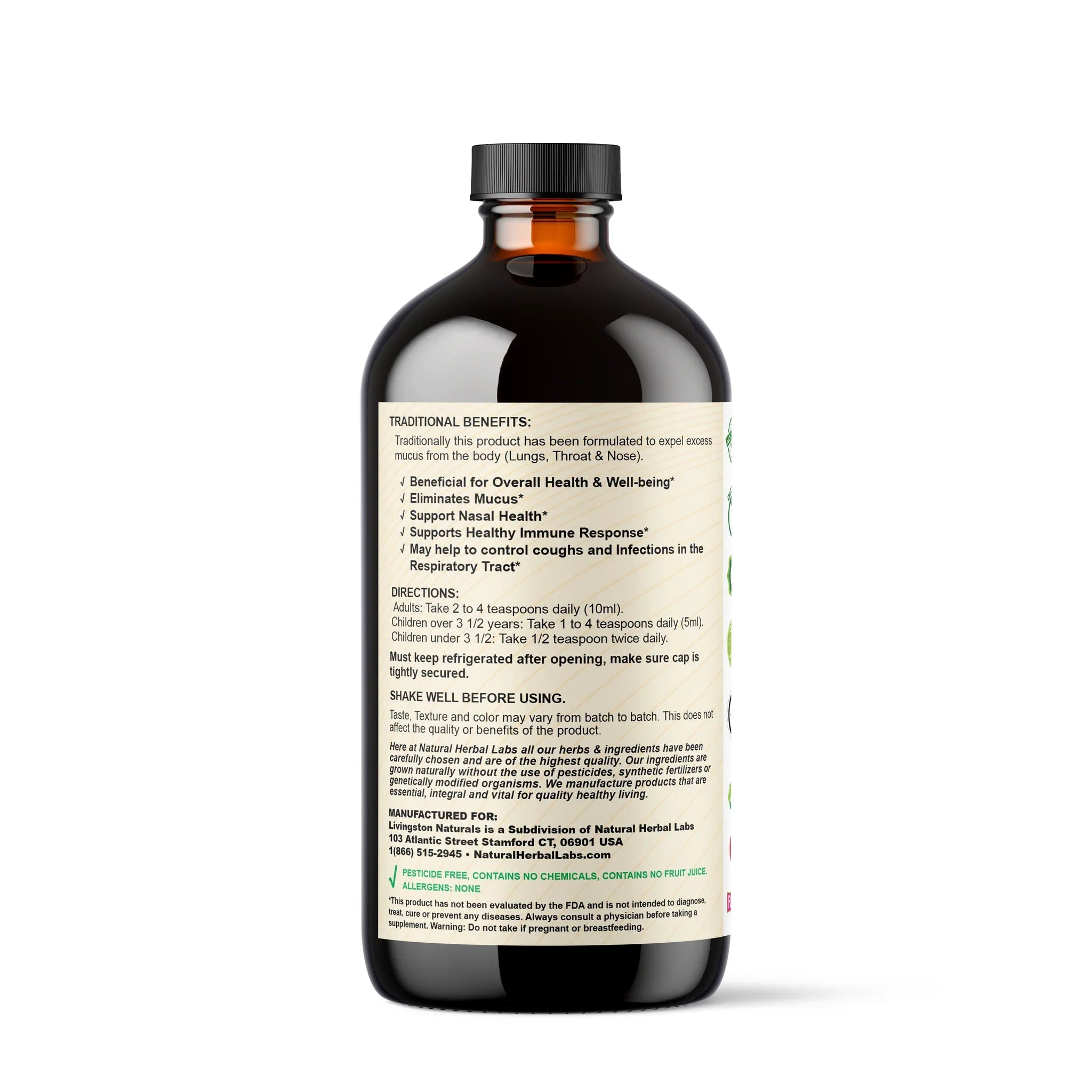 MUCUS FORMULA - 16oz