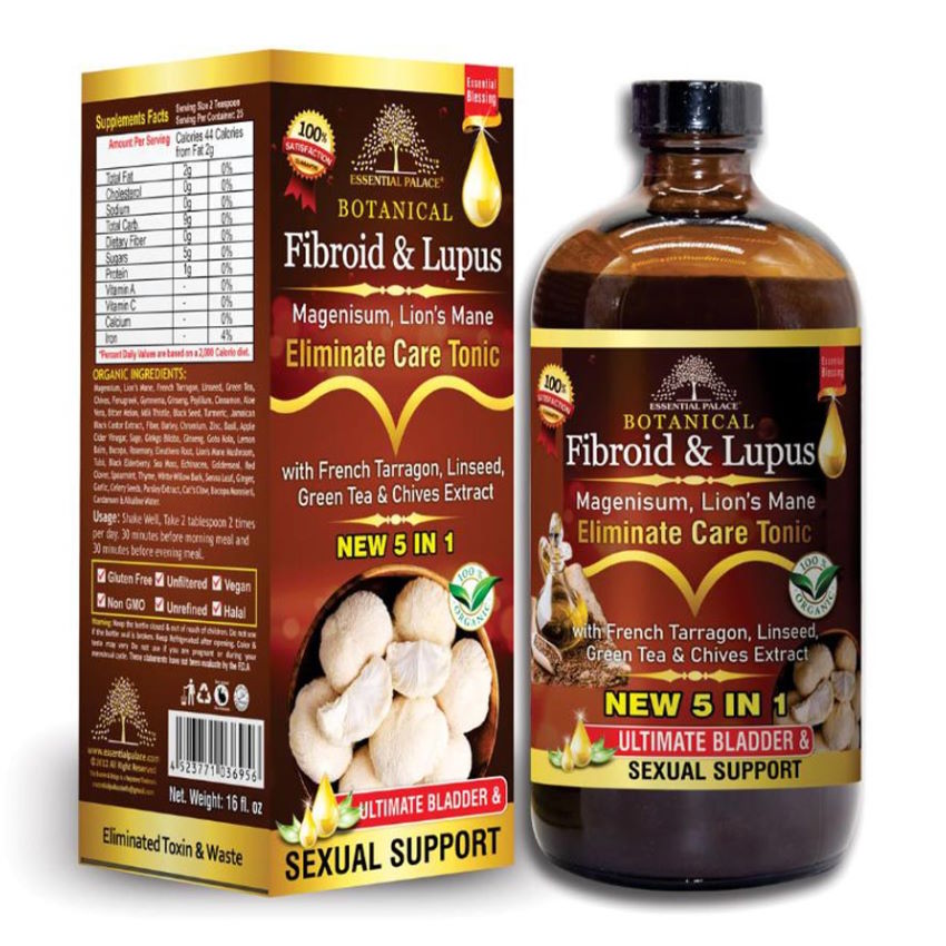 Organic Fibroid & Lupus Eliminate Balance Care Tonic - 16 oz