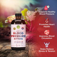 Blood Pressure Bitters – Herbal Wellness Blend  - 16oz