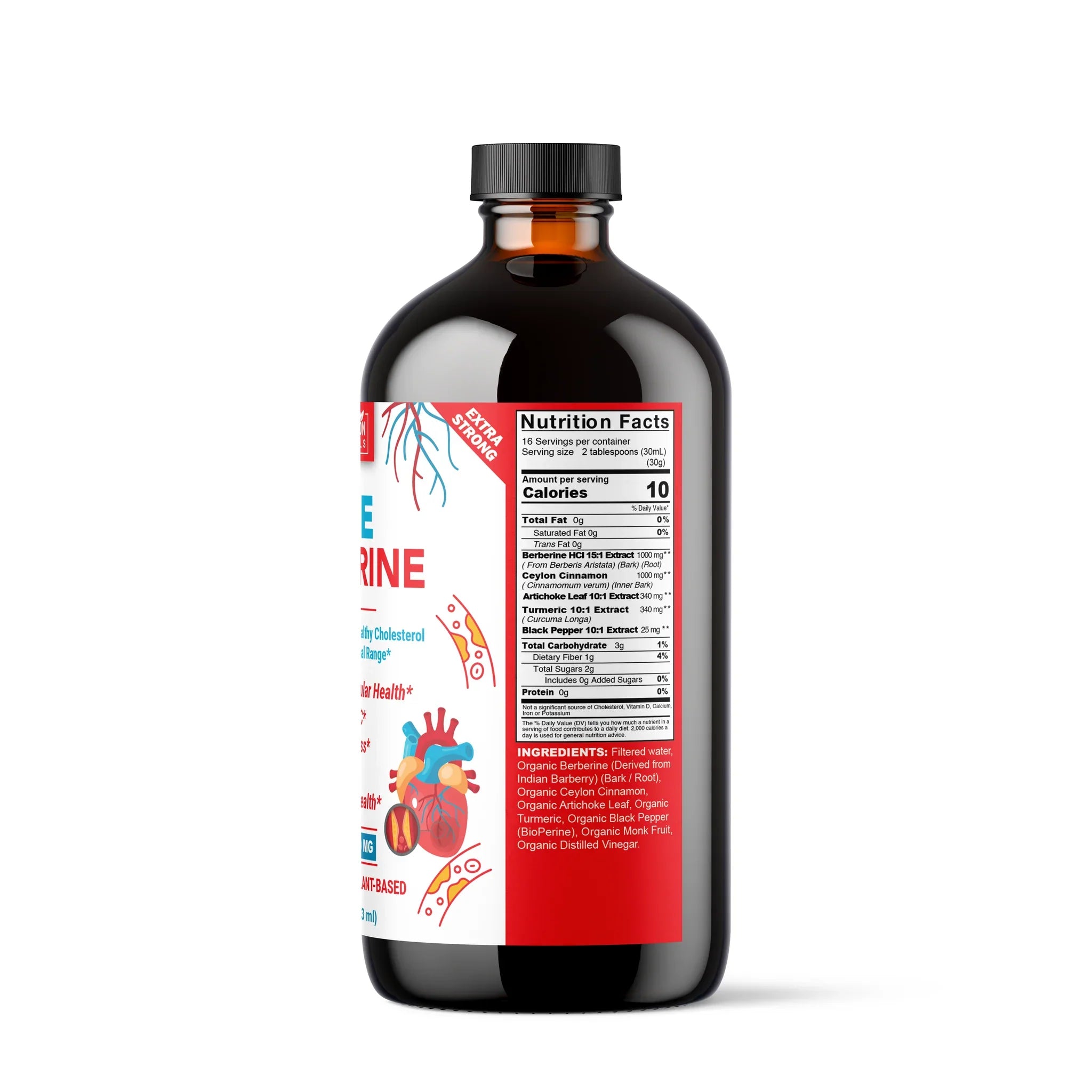 PURE BERBERINE (Nature's Ozempic Type) - 16oz