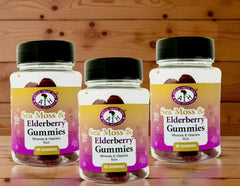 Sea Moss & 
Elderberry Gummies