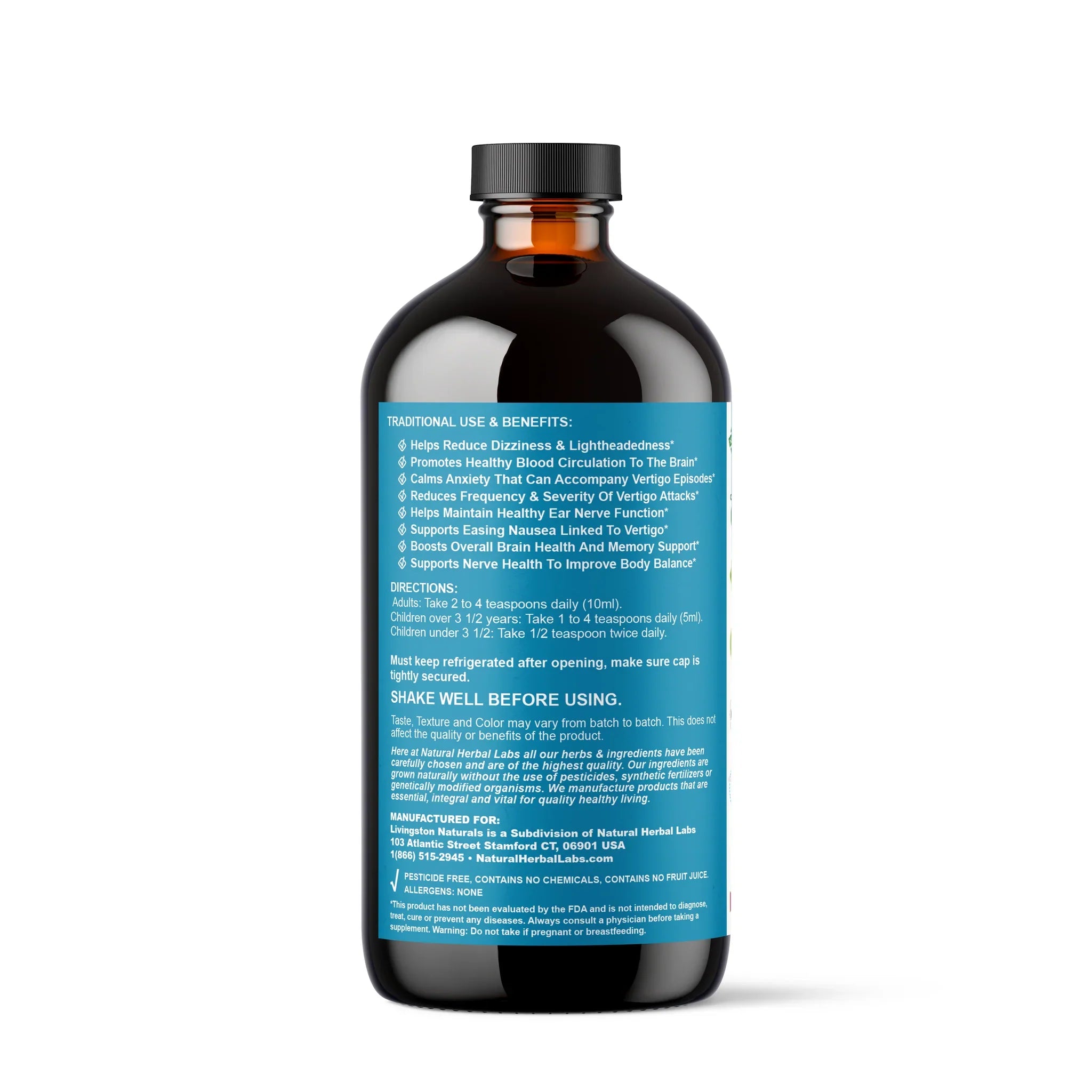VERTIGO BALANCE SUPPORT - 16oz