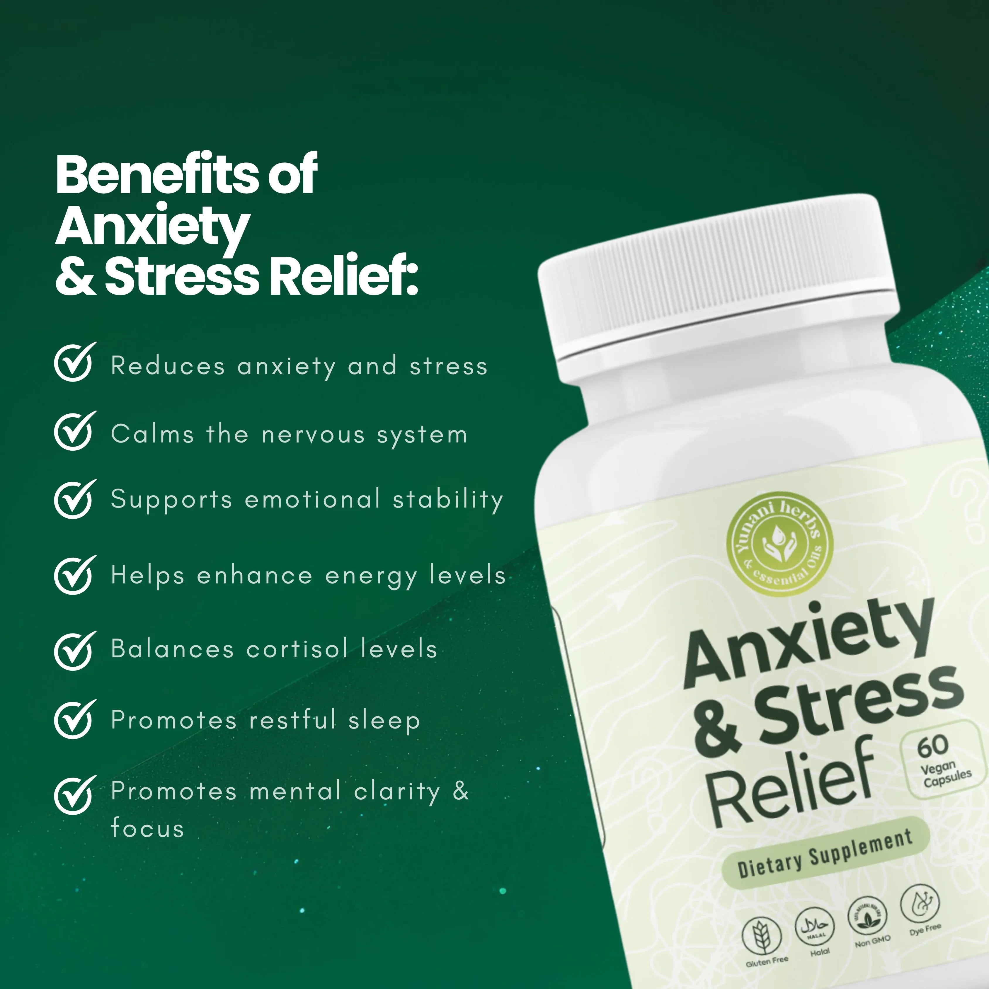 Yunani Herbs - Anxiety & Stress Relief